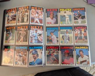 1980'S BASEBALL CARDS