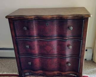 TWO TONE 3 DRAWER DRESSER