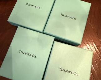 Empty Tiffany Boxes