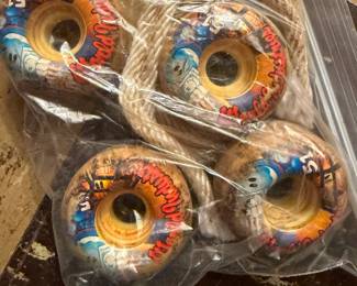 Vintage Roller-skate Wheels 