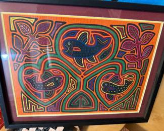 Framed Mola Art