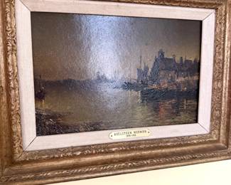 Framed Painting Norman Adelsteen 