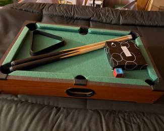 Miniature Pool Table 