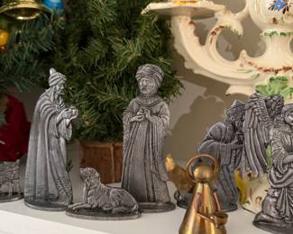 Christmas in March, Pewter Figures