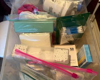 Toiletries, shampoos, and lotions