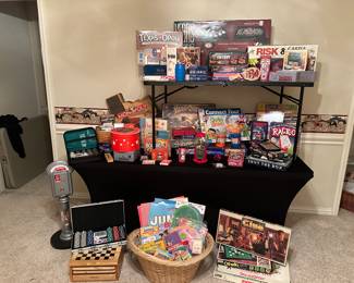 Vintage children’s toys and games