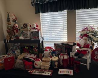 An entire room of fantastic vintage Christmas