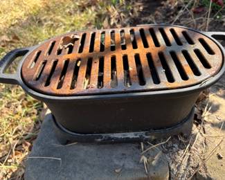 Cast Iron portable grill
