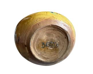 Collection of Beatrice Wood -  8" vase - 3" dish - Ltd Ed manuscript to be sold as one lo