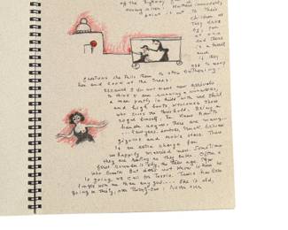 Collection of Beatrice Wood -  8" vase - 3" dish - Ltd Ed manuscript to be sold as one lo