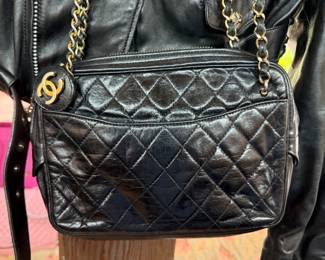 Chrome Hearts Jacket - Size:  Medium  --  Vintage Chanel Purse