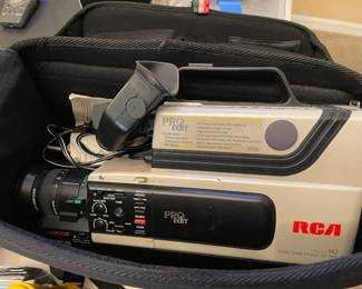 RCA VHS Camcorder w Case