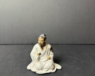 Shiwan Mudman Scholar Figurine