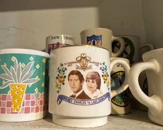 Commemorative Mug of the Marriage of Prince Charles and Lady Diana Spencer