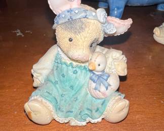 This Little Piggy Ducky To Have A Friend Like You Figurine by Mary RhynarNadig for Enesco