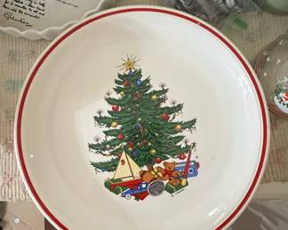 Cuthbertson American Christmas Tree Plate