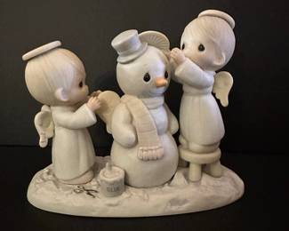 Precious Moments "Halo, And Merry Christmas" Figurine #12351