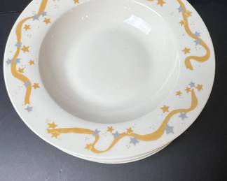 Retroneu Winter Nights Stoneware Soup Bowls