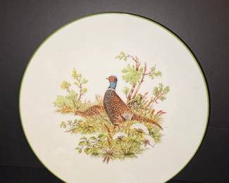 Set of Bareuther Waldsassen Bavaria Game Bird Plates