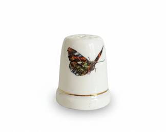 Ashleydale Fine Bone China Thimble  Butterfly Design