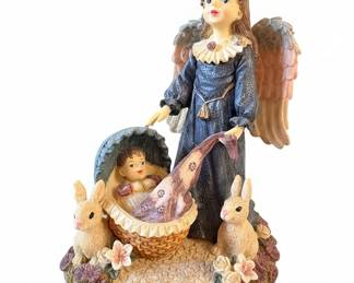 Boyds Bears  Friends Faeries  Slumber Faeriedreams with Baby Figurine