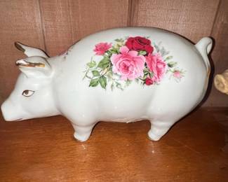 Formalities by Baum Bros. Ceramic Pig