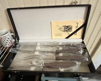 Squire Samurai Sword Piece Carving Set