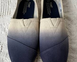 TOMS Women's Classic Alpargata Indigo Multi Gradient Canvas Shoes