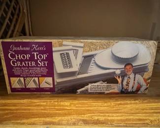 Graham Kerr's Chop Top Grater Set