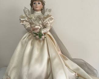 Doll 9: Ashton-Drake Galleries Porcelain Bride Doll