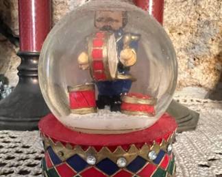 Drummer Boy Waterball Decoration