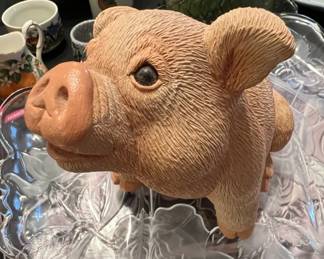 AdoptaPet by Art Collectibles Pig Figurine