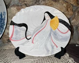 Sigma Kb Kabuki Geisha Plate