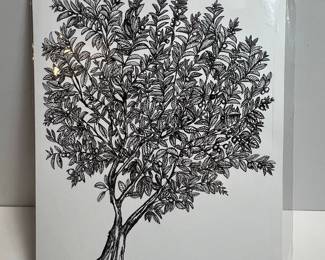 Lyn Pacificar "Tree of Life" Ink Drawing Print
