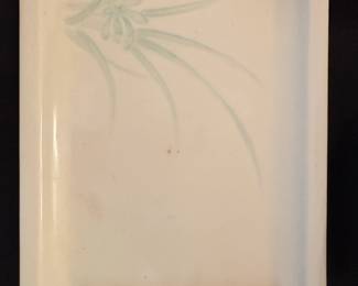 Winfield China Dragon Flower Rectangular Platter
