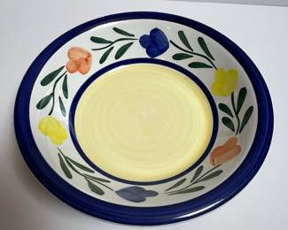 Gibson "Dahlia" Pattern Ceramic Bowl