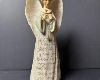 Enesco Foundations Hail Mary Angel by Karen Hahn