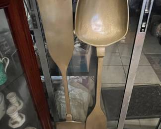 Oversized Decorative Spoon and Fork