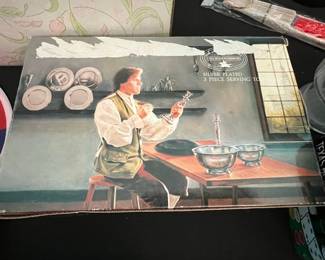 Paul Revere Silversmiths Silver-Plated 3-Piece Serving Set