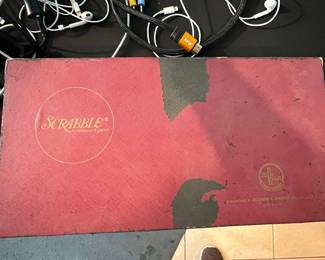 Vintage 1953 Selchow & Righter Scrabble Crossword Game