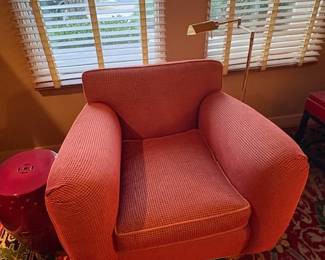 2 fully upholstered club chairs- excellent condition