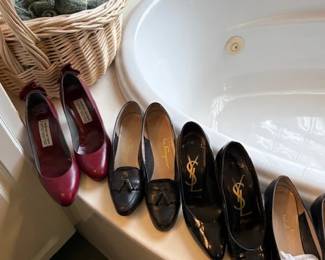 Designer shoes- and many many other shoes, slippers