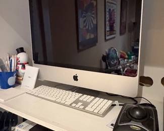 Imac All In One desktop computer , keyboard and trackball