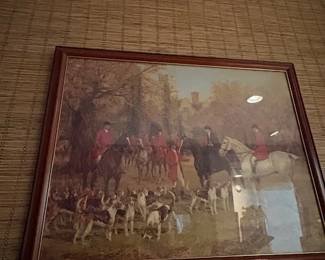 Framed print- The Meet or Breaking Cover