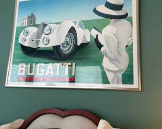 Bugati - singed lithograph