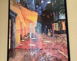 Vincent Van Gogh Cafe Terrace at Night print