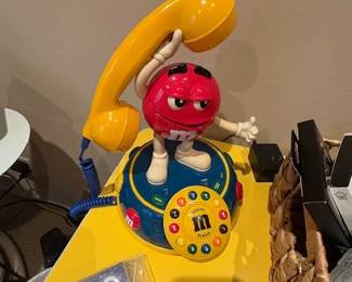 M&M vintage collectible phone- works