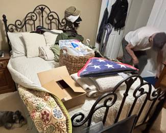 Full Bedframe and bedding