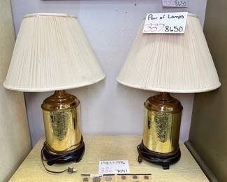 Pair of Lamps