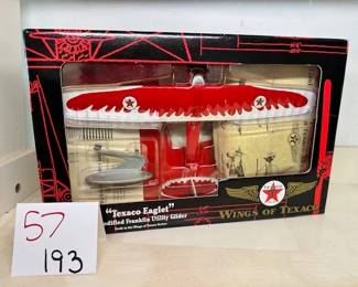 Texaco Diecast Plane 